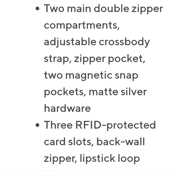 Baggallini Double Zip Anytime Crossbody - Picture 14 of 15